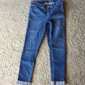 Juicy Couture Cropped Cuff Jeans